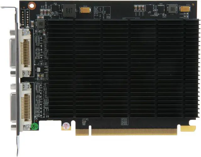 Alt view image 3 of 6 - Galaxy 21GGE4AM9EKP MDT X4 GeForce 210 Multi Display 1GB 64-bit DDR2 PCI Express 2.0 x16 HDCP Ready  Video Card