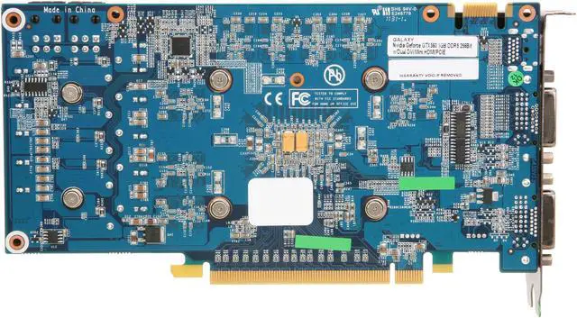 Alt view image 4 of 6 - Galaxy GeForce GTX 560 (Fermi) 1GB GDDR5 PCI Express 2.0 x16 SLI Support Graphics Card 56NGH6HS3KXZ