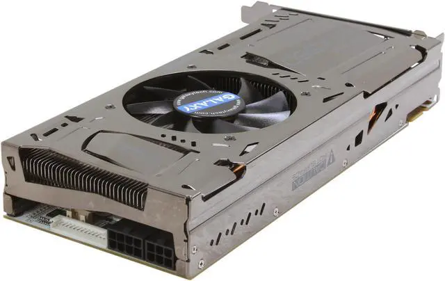 Alt view image 5 of 6 - Galaxy 56NGH6DP5QXX GeForce GTX 560 Ti (Fermi) SuperOC White Edition 1GB 256-bit GDDR5 PCI Express 2.0 x16 HDCP Ready SLI Support Video Card