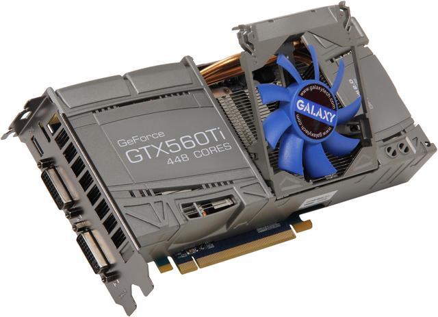 Galaxy GeForce GTX 560 Ti 448 Cores Fermi Video Card