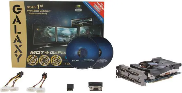 Alt view image 6 of 6 - Galaxy 56NGH6DH4TTX MDT GeForce GTX 560 (Fermi) 1GB 256-bit GDDR5 PCI Express 2.0 x16 HDCP Ready SLI Support Mult-Display Video Card