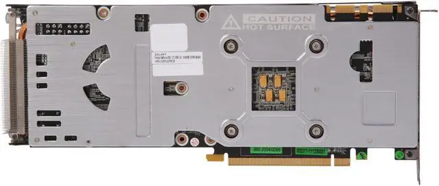 Alt view image 4 of 6 - Galaxy 58NLH5DI5TXX MDT X4 GeForce GTX 580 (Fermi) 1536MB 384-bit GDDR5 PCI Express 2.0 x16 HDCP Ready SLI Support Multi-Display Video Card