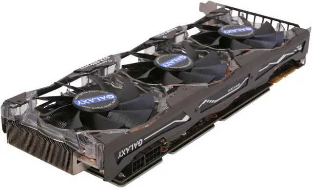 Alt view image 5 of 6 - Galaxy 58NLH5DI5TXX MDT X4 GeForce GTX 580 (Fermi) 1536MB 384-bit GDDR5 PCI Express 2.0 x16 HDCP Ready SLI Support Multi-Display Video Card