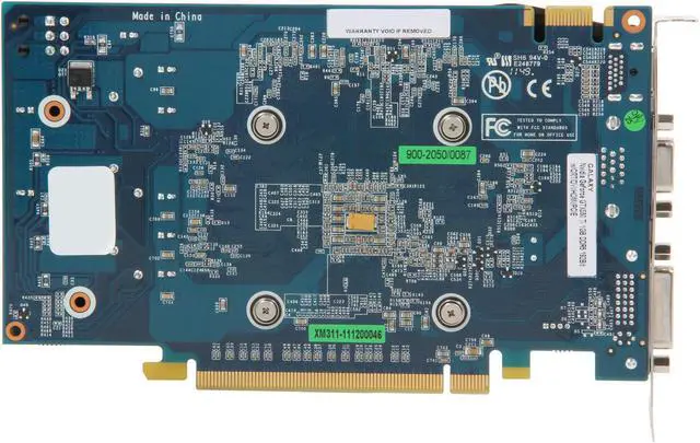 Alt view image 4 of 6 - Galaxy GeForce GTX 550 Ti (Fermi) 1GB GDDR5 PCI Express 2.0 x16 SLI Support Graphics Card 55NGH8HX4UXX