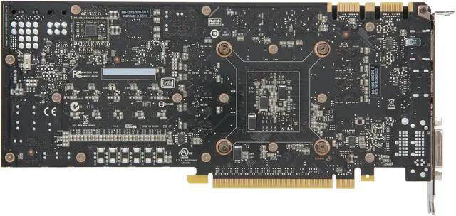 Alt view image 4 of 6 - Galaxy GeForce GTX 680 2GB GDDR5 PCI Express 3.0 x16 SLI Support Graphics Card 68NPH6DV5ZGX