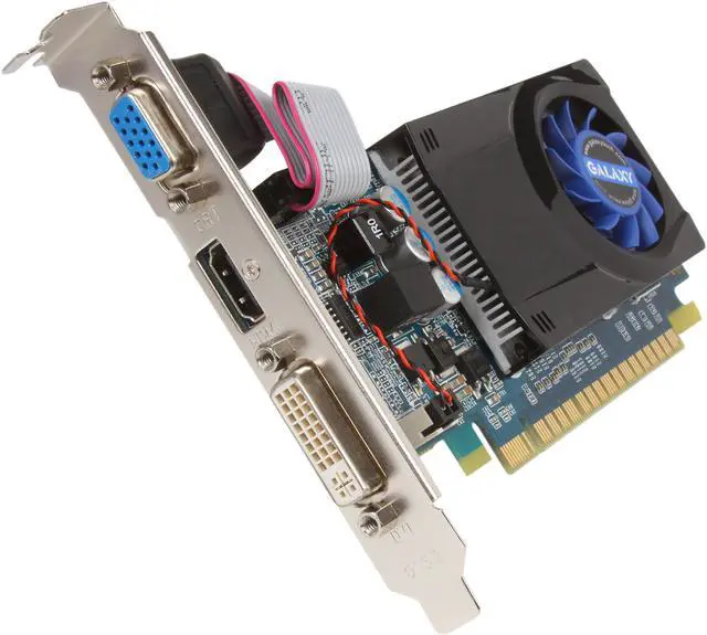 Main image of Galaxy GeForce 210 1GB DDR2 PCI Express 2.0 x16 Graphics Card 21GGE8HX3BMX