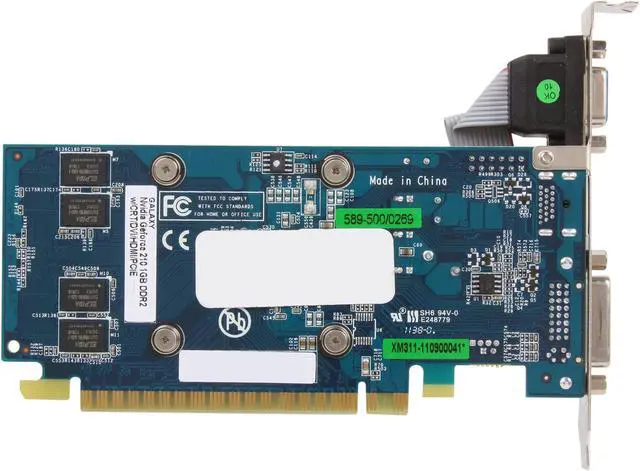 Alt view image 4 of 5 - Galaxy GeForce 210 1GB DDR2 PCI Express 2.0 x16 Graphics Card 21GGE8HX3BMX