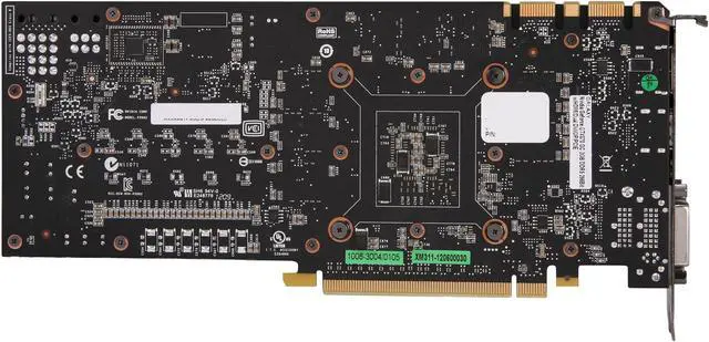 Alt view image 4 of 6 - Galaxy 67NPH6DV5ZVX GeForce GTX 670 GC 2GB 256-bit GDDR5 PCI Express 3.0 x16 HDCP Ready SLI Support Video Card