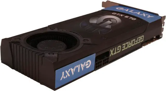 Alt view image 5 of 6 - Galaxy GeForce GTX 670 2GB GDDR5 PCI Express 3.0 x16 SLI Support Graphics Card 67NPH6DV5ZJX