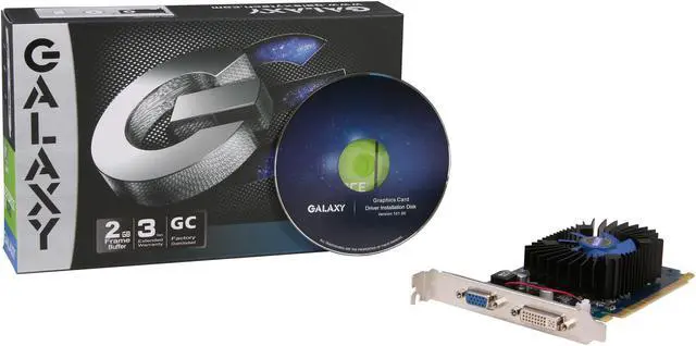 Alt view image 5 of 5 - Galaxy 62TPF4DC3FNZ GeForce GT 620 GC 2GB 64-bit DDR3 PCI Express 2.0 x16 HDCP Ready  Video Card