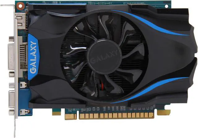 Alt view image 3 of 5 - Galaxy 64TGF8HX6FTZ GeForce GT 640 GC 1GB 128-bit DDR3 PCI Express 3.0 x16 HDCP Ready Video Card