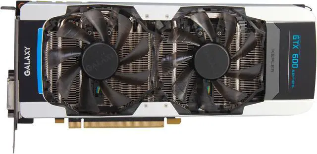 Alt view image 3 of 6 - Galaxy 67NQH6DN6KXZ GeForce GTX 670 GC 4GB 256-bit GDDR5 PCI Express 3.0 x16 HDCP Ready SLI Support Video Card