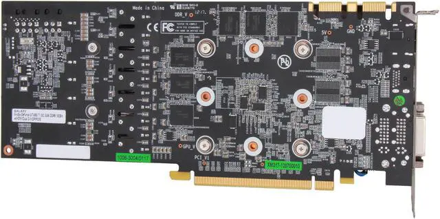 Alt view image 4 of 6 - Galaxy 66NNH7DV6WXZ GeForce GTX 660 Ti GC 3GB 192-bit GDDR5 PCI Express 3.0 x16 HDCP Ready SLI Support Video Card