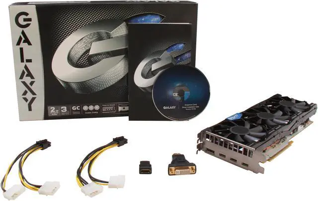 Alt view image 6 of 6 - Galaxy 68NPH6DT6ENZ GeForce GTX 680 GC White Edition 2GB 256-bit GDDR5 PCI Express 3.0 x16 HDCP Ready SLI Support Video Card