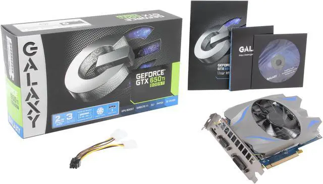 Alt view image 6 of 6 - Galaxy GeForce GTX 650 Ti BOOST 2GB GDDR5 PCI Express 3.0 SLI Support Graphics Card 65NPH7DN7WGU