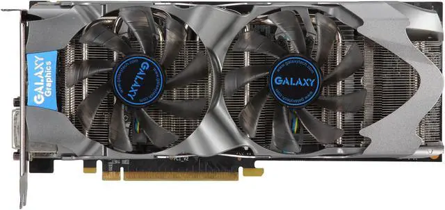 Alt view image 3 of 6 - Galaxy 76XPH6DV6KKZ G-SYNC Support GeForce GTX 760 GC 2GB 256-bit GDDR5 PCI Express 3.0 SLI Support Video Card