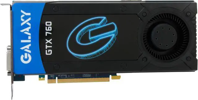 Alt view image 3 of 6 - Galaxy 76XPH6DV6XSX G-SYNC Support GeForce GTX 760 2GB 256-Bit GDDR5 PCI Express 3.0 SLI Support Video Card