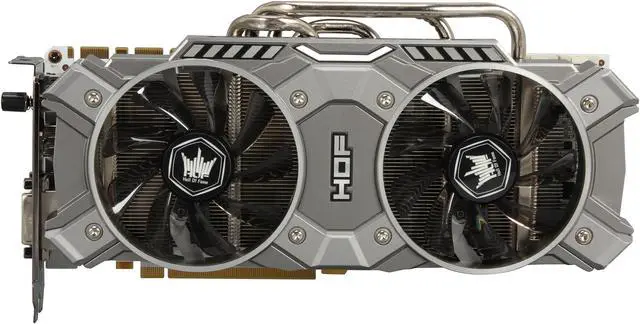 Alt view image 3 of 6 - Galaxy 78XNH5DV8PXV G-SYNC Support GeForce GTX 780 HOF 3GB 384-bit GDDR5 PCI Express 3.0 SLI Support Video Card