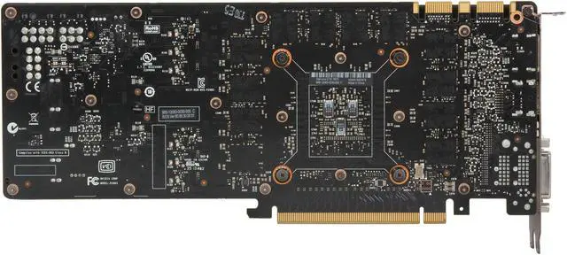 Alt view image 4 of 6 - Galaxy GeForce GTX 780 Ti 3GB GDDR5 PCI Express 3.0 SLI Support Graphics Card 78NNH5DV8GGX