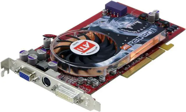 Main image of Radeon X800PRO 256MB GDDR3 AGP 4X/8X Graphics Card ATI X800 Pro 256MB