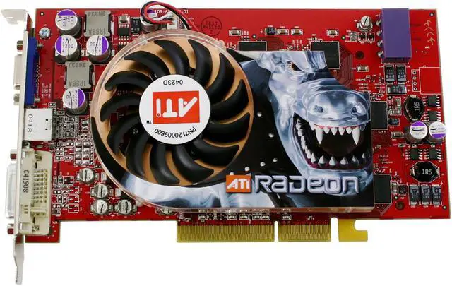 Alt view image 2 of 6 - Radeon X800PRO 256MB GDDR3 AGP 4X/8X Graphics Card ATI X800 Pro 256MB