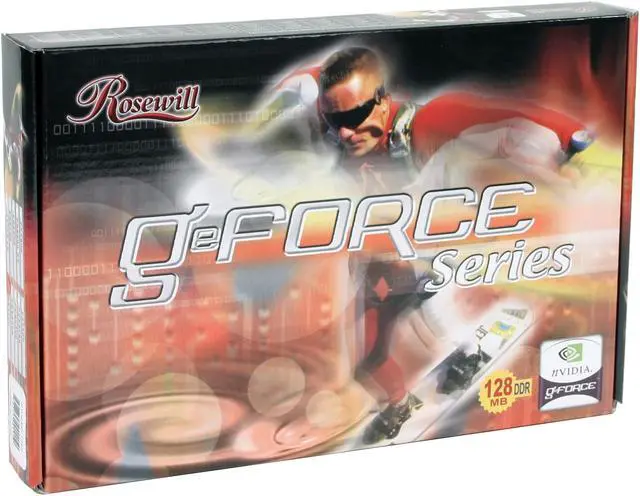 Alt view image 6 of 12 - Rosewill GeForce MX4000 128MB DDR AGP 4X/8X Graphics Card RW4000-128D