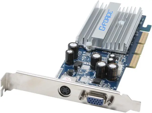 Alt view image 3 of 12 - Rosewill GeForce MX4000 128MB DDR AGP 4X/8X Graphics Card RW4000-128D