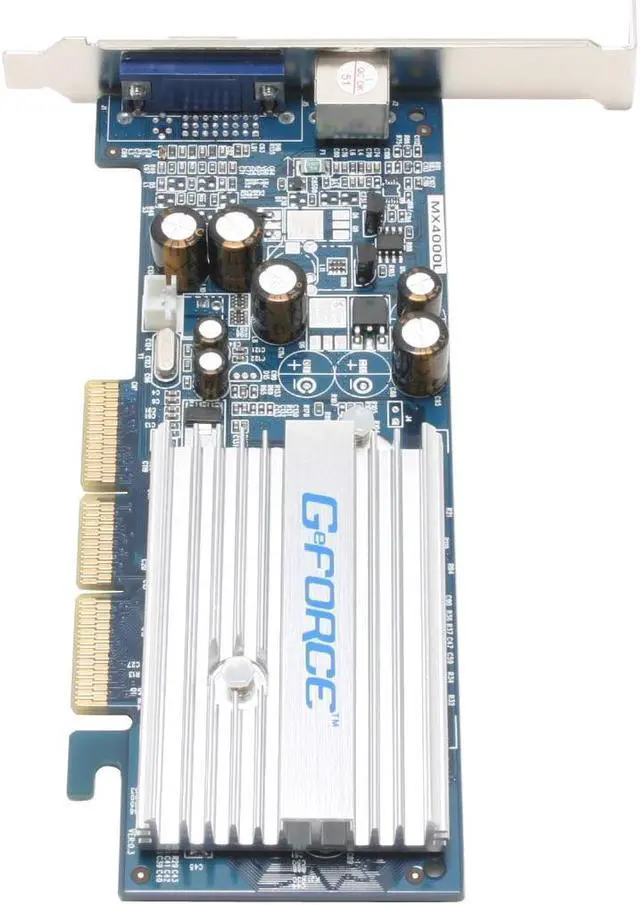 Alt view image 9 of 12 - Rosewill GeForce MX4000 128MB DDR AGP 4X/8X Graphics Card RW4000-128D