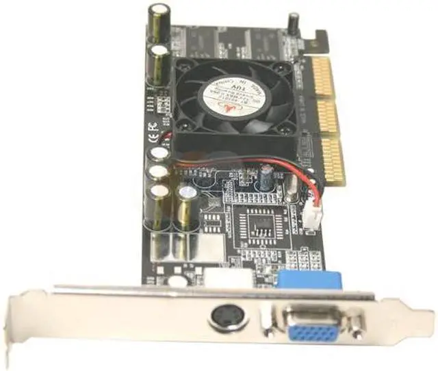 Alt view image 2 of 12 - Rosewill GeForce MX4000 128MB DDR AGP 4X/8X Graphics Card RW4000-128D