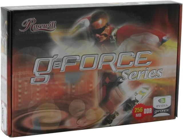 Alt view image 5 of 5 - Rosewill GeForce FX 5200 256MB DDR AGP 4X/8X Graphics Card R5200-256D