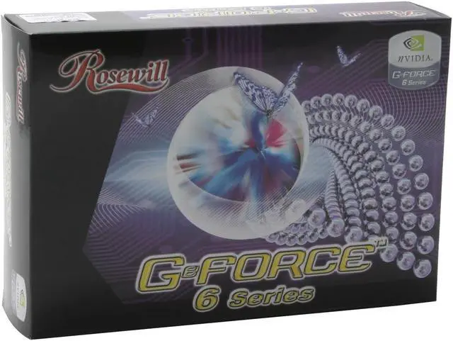 Alt view image 5 of 5 - Rosewill GeForce 6200TC Supporting 256MB(64MB on board) DDR PCI Express x16 Graphics Card R62TC-64PX