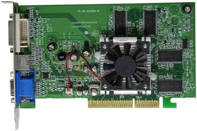 Alt view image 2 of 5 - Amigo Radeon 9550 128MB DDR AGP 4X/8X Graphics Card AGA-9061W