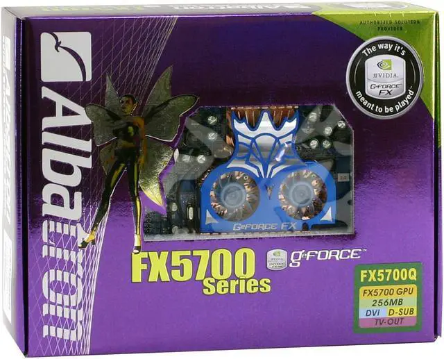 Alt view image 4 of 4 - Albatron GeForce FX 5700 256MB DDR AGP 4X/8X Graphics Card FX5700Q