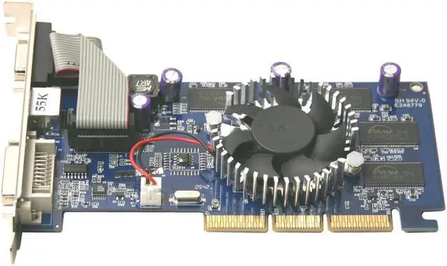 Alt view image 3 of 6 - Albatron GeForce FX 5500 256MB DDR AGP 4X/8X Graphics Card FX5500EQ