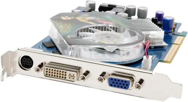 Main image of Albatron GeForce 6600GT 128MB GDDR3 AGP 4X/8X Graphics Card AGP6600GT-128M AGP