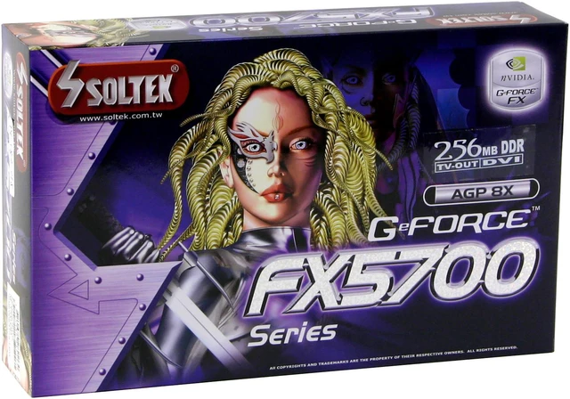 SOLTEK GeForce FX 5700 Graphics Card SL-5700-QD - Newegg.com