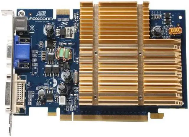 Alt view image 3 of 6 - Foxconn GeForce 7600GS 256MB GDDR2 PCI Express x16 SLI Support Graphics Card FV-N76SM2DT