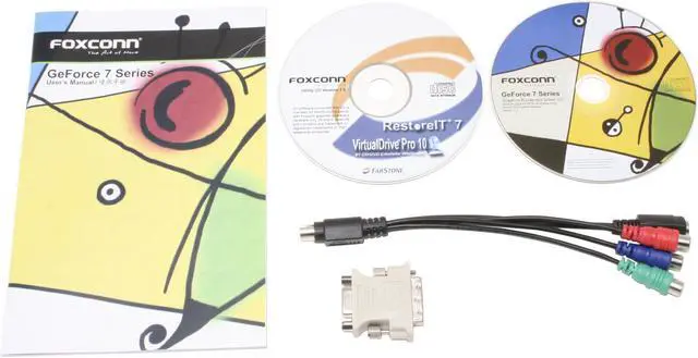 Alt view image 5 of 6 - Foxconn GeForce 7600GS 256MB GDDR2 PCI Express x16 SLI Support Graphics Card FV-N76SM2DT