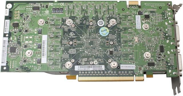 Alt view image 5 of 9 - Foxconn GeForce 8800 GTS 320MB GDDR3 PCI Express x16 SLI Support Graphics Card FV-N88SMCD2-ONOC