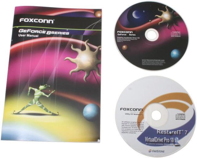 Alt view image 8 of 9 - Foxconn GeForce 8800 GTS 320MB GDDR3 PCI Express x16 SLI Support Graphics Card FV-N88SMCD2-ONOC