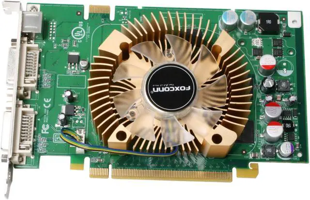 Alt view image 3 of 7 - Foxconn 8600GT-256 GeForce 8600GT 256MB 128-bit GDDR3 PCI Express x16 SLI Supported Video Card