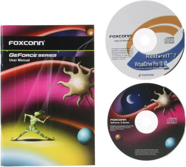 Alt view image 6 of 7 - Foxconn 8600GT-256 GeForce 8600GT 256MB 128-bit GDDR3 PCI Express x16 SLI Supported Video Card