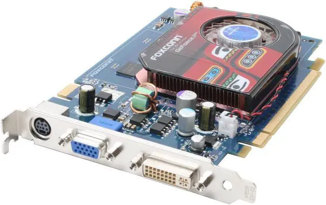 Alt view image 2 of 7 - Foxconn GeForce 7600GT 256MB GDDR3 PCI Express x16 SLI Support Graphics Card FV-N76TM2DT-R3