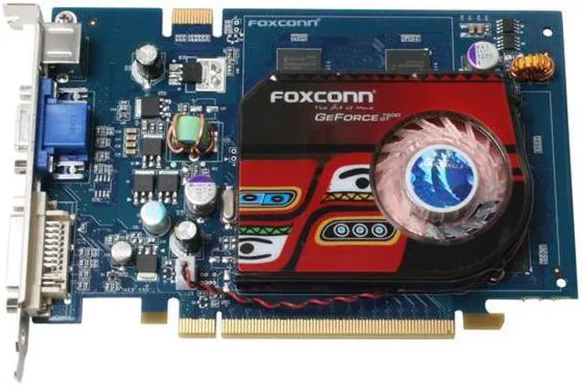 Alt view image 3 of 7 - Foxconn GeForce 7600GT 256MB GDDR3 PCI Express x16 SLI Support Graphics Card FV-N76TM2DT-R3