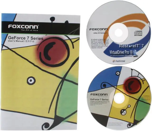 Alt view image 6 of 7 - Foxconn GeForce 7600GT 256MB GDDR3 PCI Express x16 SLI Support Graphics Card FV-N76TM2DT-R3