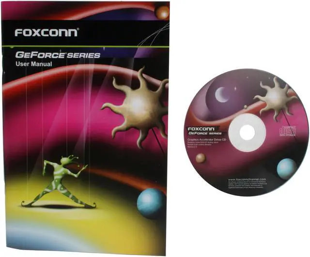 Alt view image 7 of 8 - Foxconn GeForce 9600 GT 512MB GDDR3 PCI Express 2.0 x16 SLI Support Graphics Card FV-N96TM3D2-ON