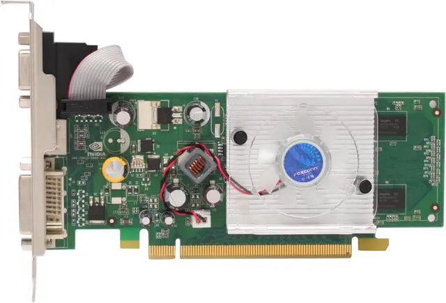 Alt view image 3 of 5 - Foxconn GeForce 8400 GS 512MB GDDR2 PCI Express x16 Graphics Card 8400GS-512
