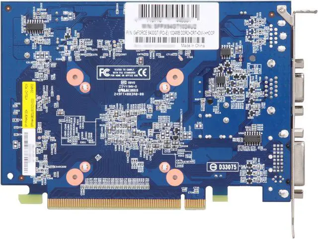 Alt view image 4 of 5 - SPARKLE GeForce 9400 GT 1GB DDR2 PCI Express 2.0 x16 Graphics Card SFPX94GT1024U2