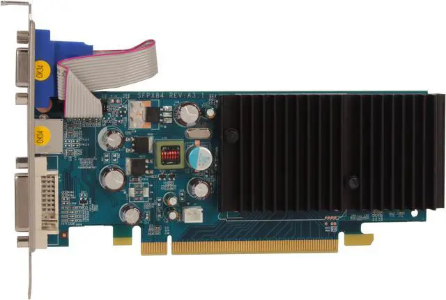 Alt view image 3 of 5 - SPARKLE GeForce 7300GS 256MB GDDR2 PCI Express x16 Graphics Card SFPX73SDHU2256M