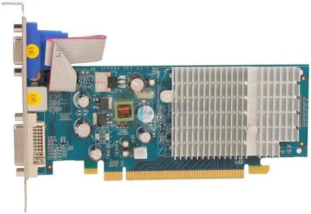 Alt view image 3 of 5 - SPARKLE GeForce 7200GS 256MB GDDR2 PCI Express x16 Graphics Card SFPX72GS256U2